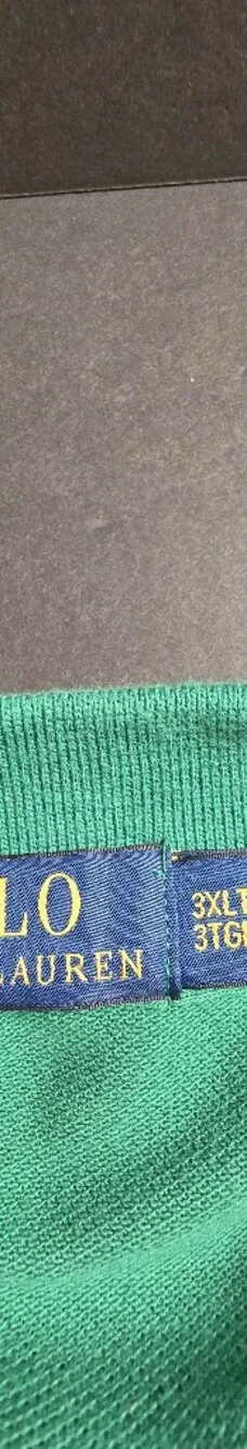 Ralph Lauren Green RLPC Embroidered Polo Shirt